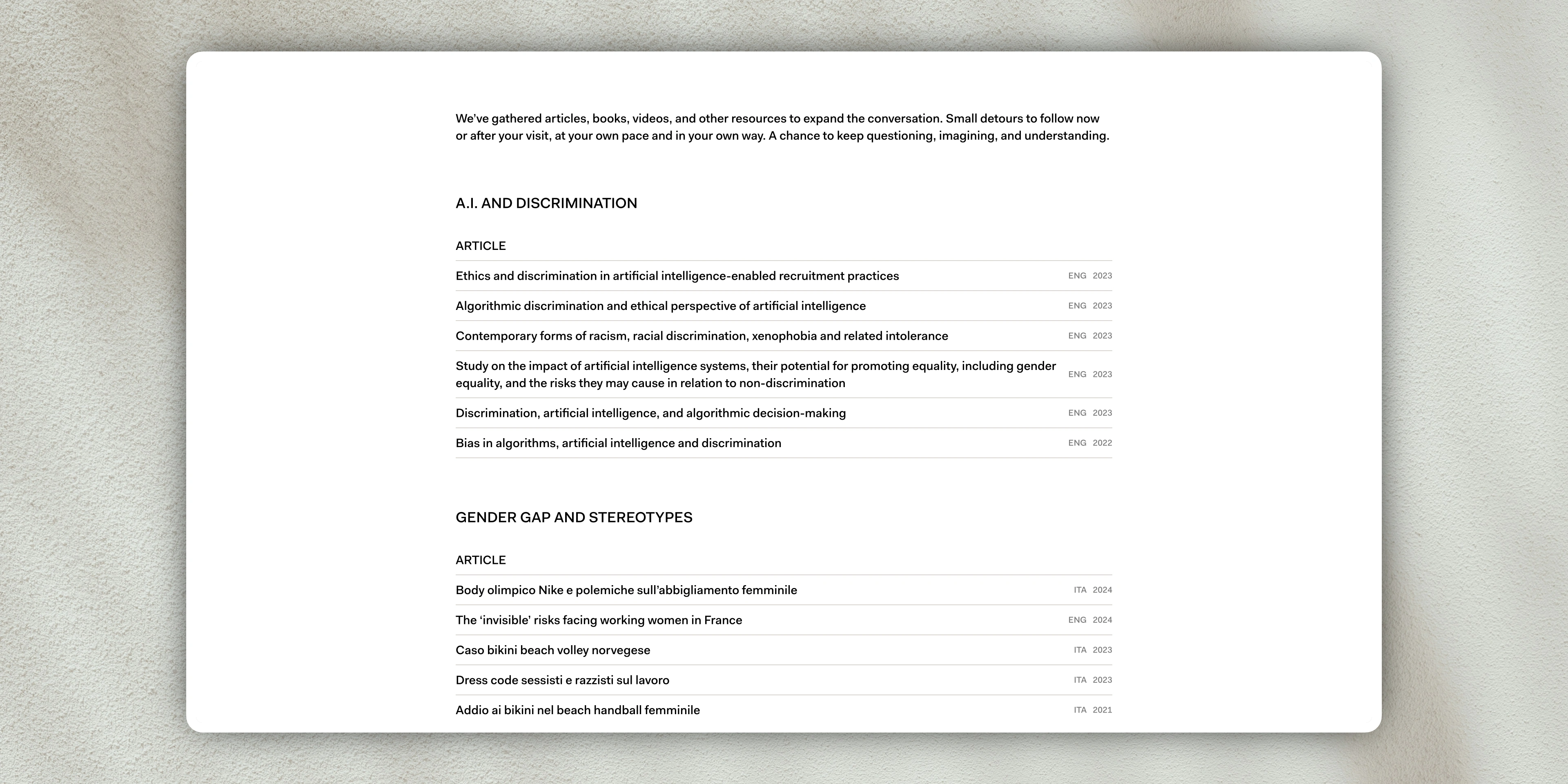 NOT FOR HER: AI Revealing the Unseen 2